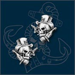 Steampunk Live Now Studs by Alchemy Gothic