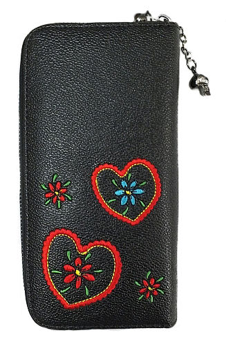 Colourful Sugar Skull Wallet by Banned
