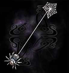 Black Widow Earring by Alchemy Gothic