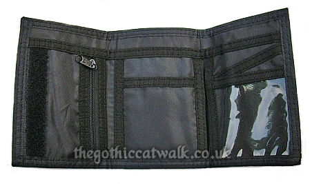 Leopard Skin Skull Punk Wallet Purse #2