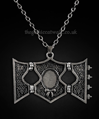 Gothic Burlesque Underbust Corset Necklace