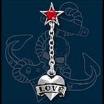 LOVE Dangle Earring by Alchemy UL17