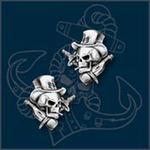 Steampunk Live Now Studs by Alchemy Gothic
