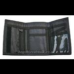 Zebra Skin Skull Punk Wallet Purse
