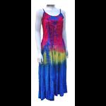 Long Multi Coloured Hippy Goth Dress