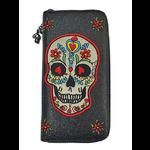 Colourful Sugar Skull Wallet by Banned