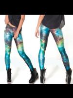 Cosmic Galaxy Print Leggings